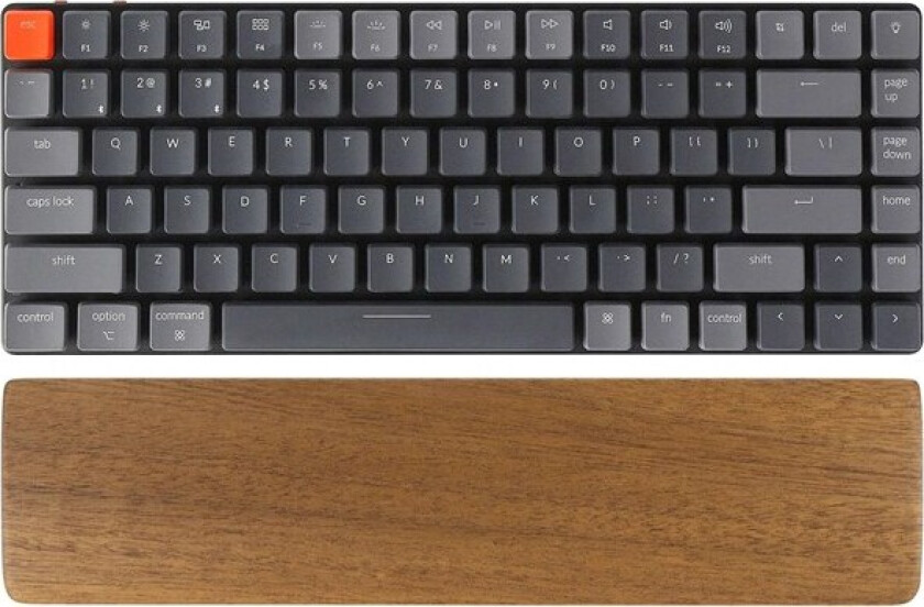 K3 Walnut Wood Palmrest - Håndleddsstøtte