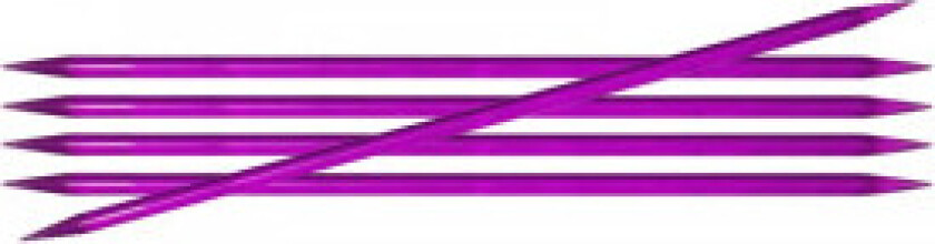 Trendz Strømpepinner Akryl 15cm 5,00mm / 5.9in US8 Violet
