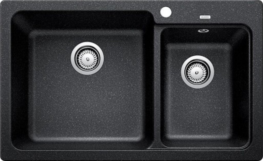 Naya 8 UX kjøkkenvask, 81,50x50 cm, antrasitt