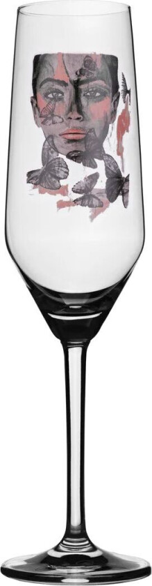 Butterfly Queen champagneglass 30 cl