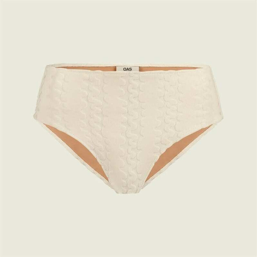 Scribble Riva Bikini Bottom - Ecru Hvit M