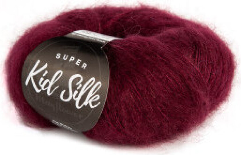 Super Kid Silk Garn Unifarget 42 Bordeaux