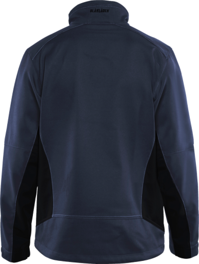 Softshelljakke mørk marineblå