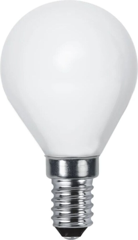 Lyspære E14 LED Glob 5W Opal