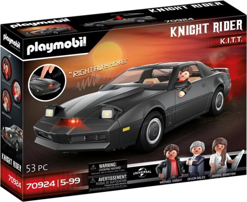 Bilde av Playmobil - Knight Rider: K.I.T.T. 70924