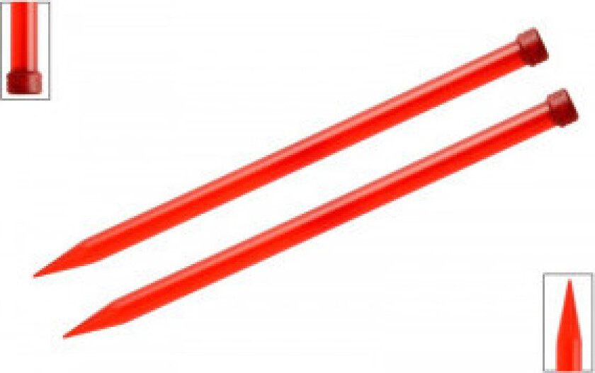 Bilde av Trendz Strikkepinner / Genserpinner Akryl 25cm 12,00mm / 9.8in