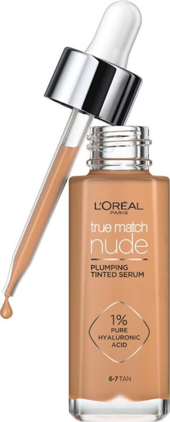 L'Oréal Paris True Match Nude Plumping Tinted Serum 6-7 Tan 30ml