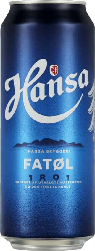 Hansa Fatøl 0,5l boks