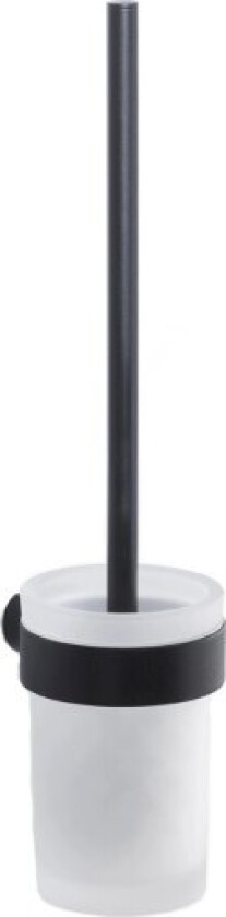 Piren toalettbørste, matt sort