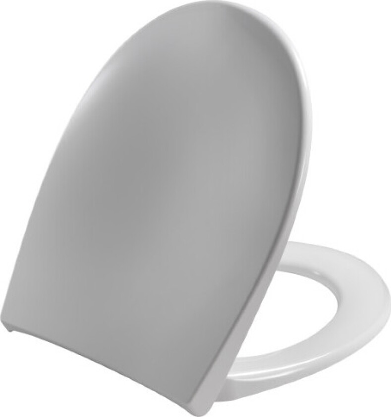 Scandinavian Plus toalettsete, soft close, avtagbar, hvit