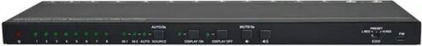 Bilde av Hdmi Splitter Switcher 2x8 4k Hdmi 2.0 Hdcp 2.2