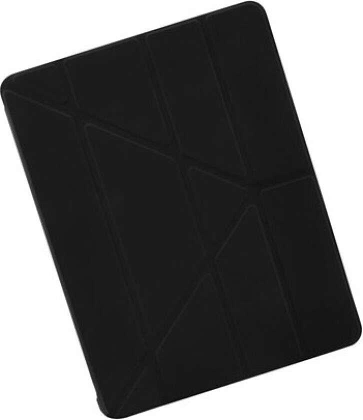 Bilde av iPad Pro 12.9" (2022 / 2021 / 2020 / 2018) Deksel -  Origami No1 Case - Svart / Gjennomsiktig