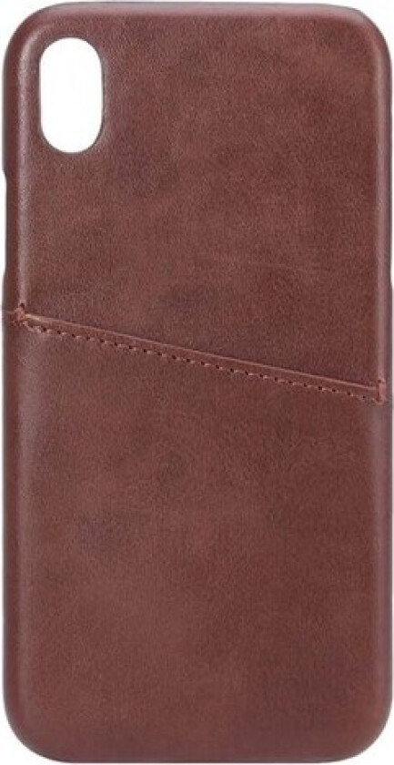 Mobilecover Brown iPhone X/XS Creditcard Pocket