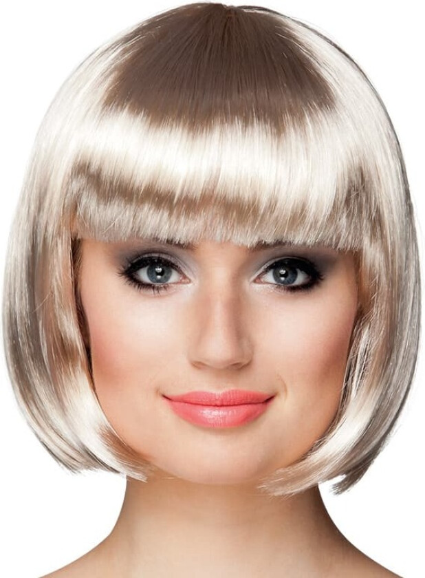 Parykk Cabaret Platinablondt