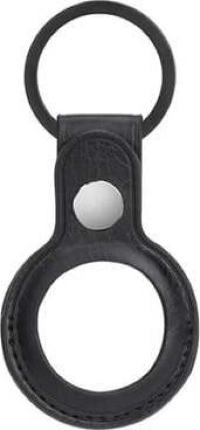 Airtag Holder Black with Keyring