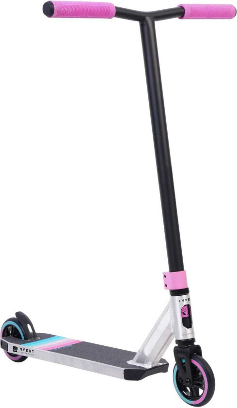 Invert Trikse-sparkesykkel Supreme Bend Bar Rå/Svart/Pink