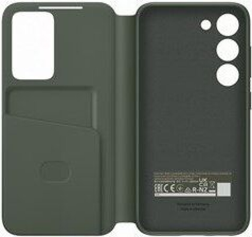 S23 Plus Smart View Wallet Case - khaki