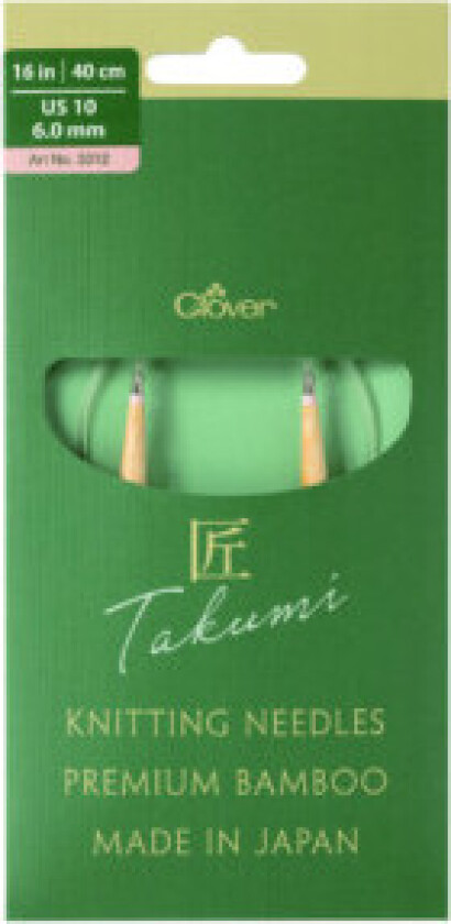 Takumi Pro Bambus rundpinne med kulelager 40cm 6.0mm