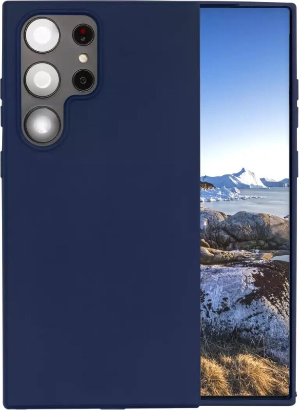 dbramante1928 Samsung Galaxy S23 Ultra Greenland Deksel - 100% Resirkulert Plast - Pacific Blue