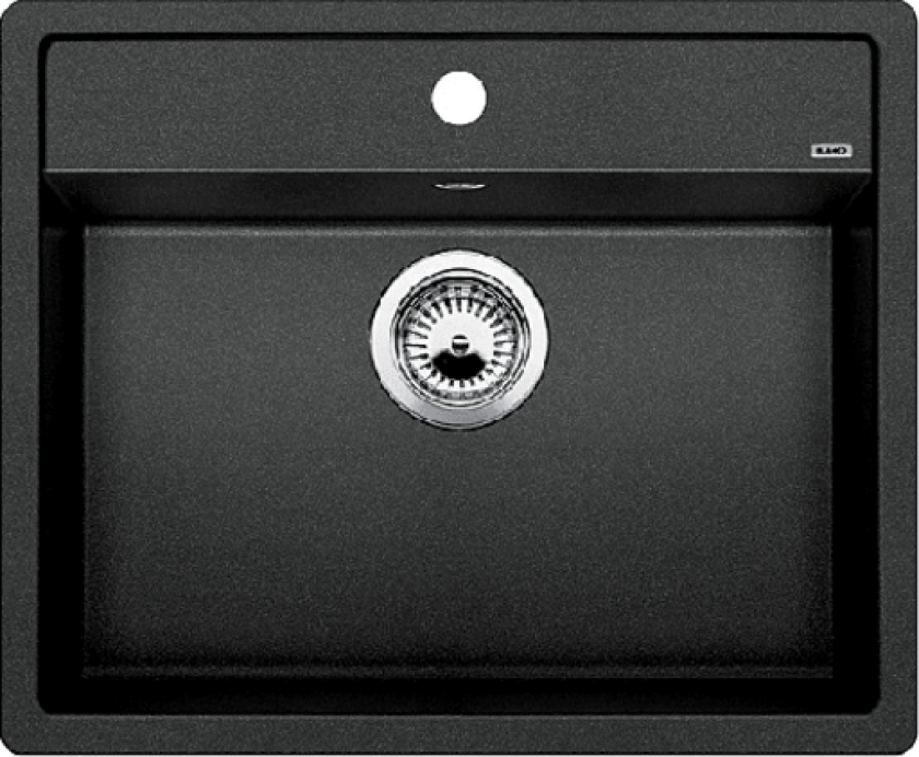 Dalago 6 UX kjøkkenvask, 61,5x51 cm, antrasitt
