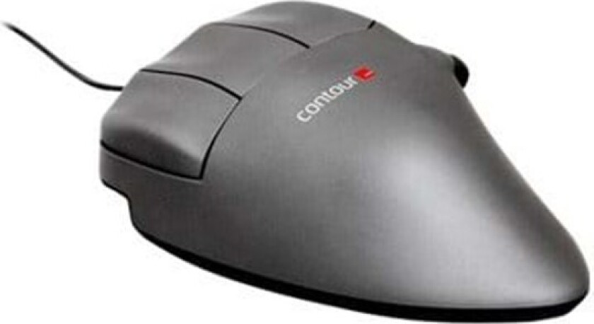 Mouse Left - Large - Ergonomisk mus - Optisk - 5 - Grå