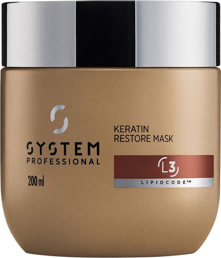 System Professional Luxe Oil Keratin Restore Mask 200ml