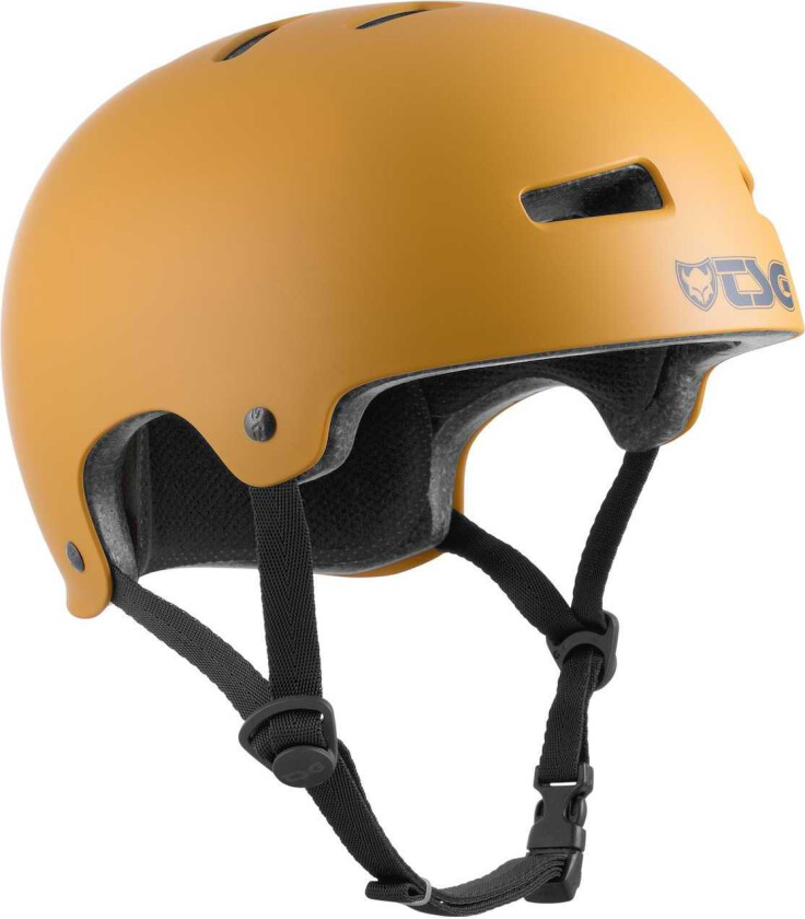 Evolution Skate/BMX Hjelm Satin Yellow Ochre
