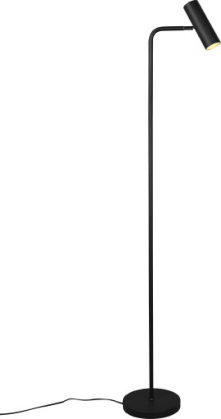 Marley gulvlampe, sort