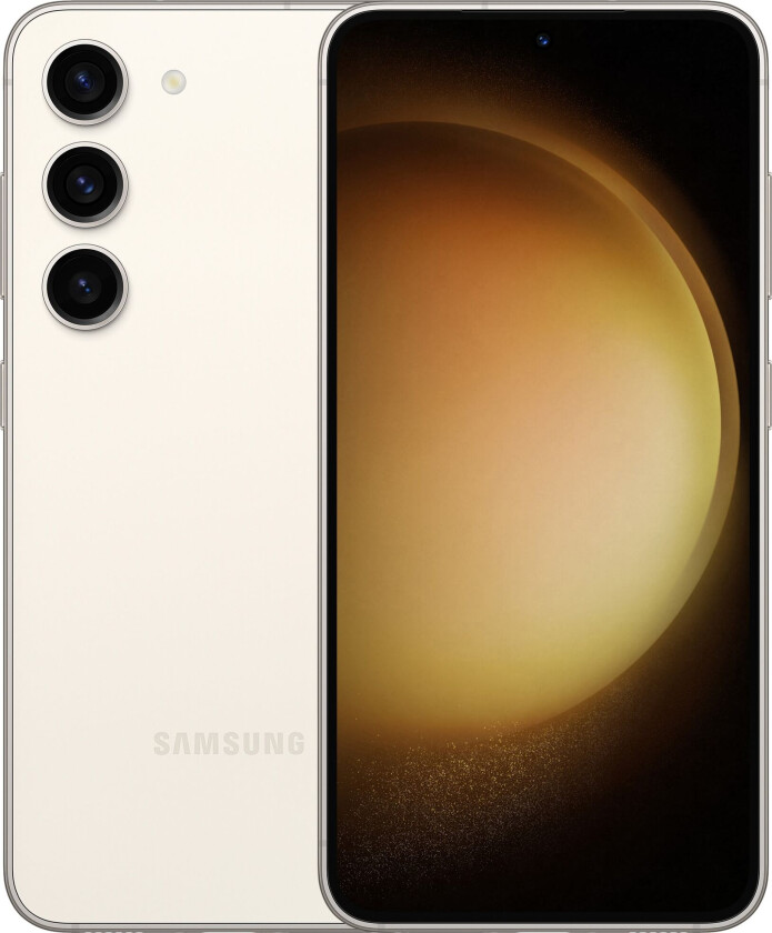 Galaxy S23, 128GB Kremfarget