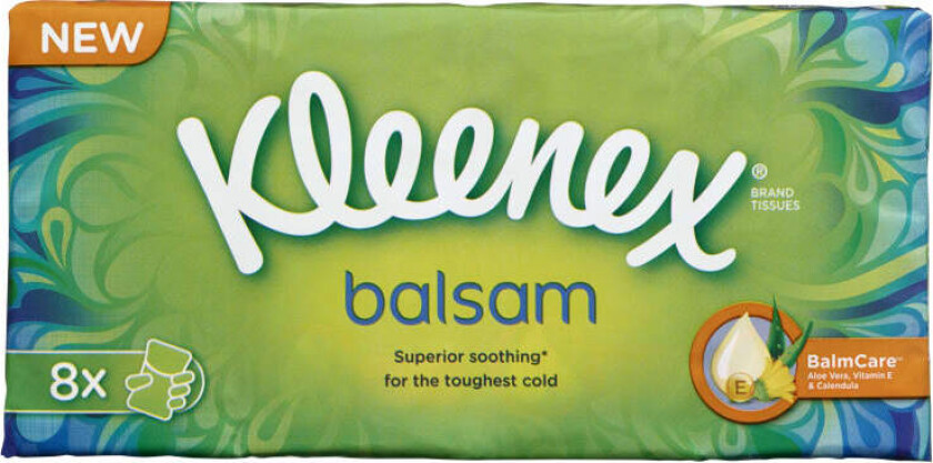 Kleenex Mini med Balsam Lommetørkle 72stk