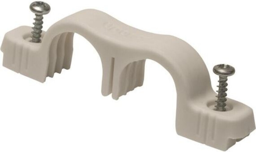 1897938 Klammer hvit Dobbelt 18 mm