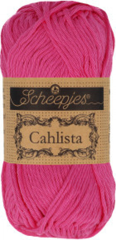 Cahlista Garn Unicolor 114 Shocking Pink