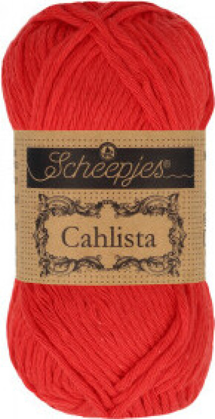 Cahlista Garn Unicolor 115 Hot Red