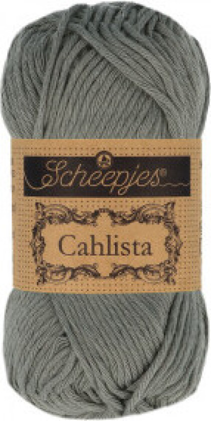 Cahlista Garn Unicolor 242 Metal Grey