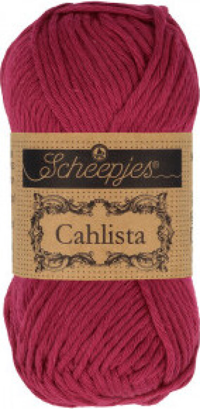 Cahlista Garn Unicolor 517 Ruby