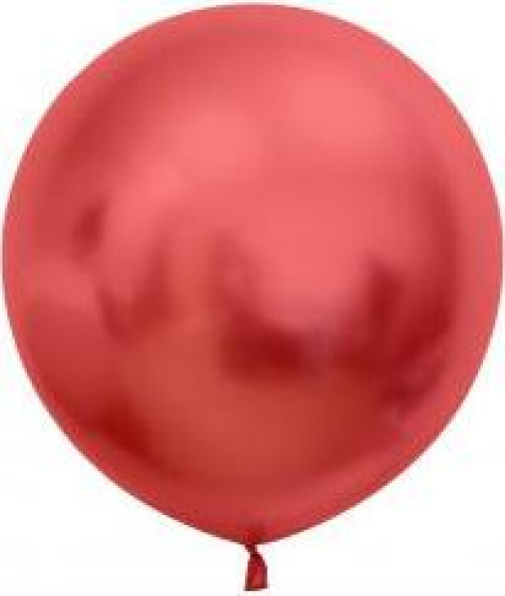 Ballonger - Platin l. Rød 60 Cm / 2 Stk.