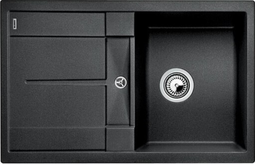 Metra 45S UX kjøkkenvask, 78x50 cm, antrasitt