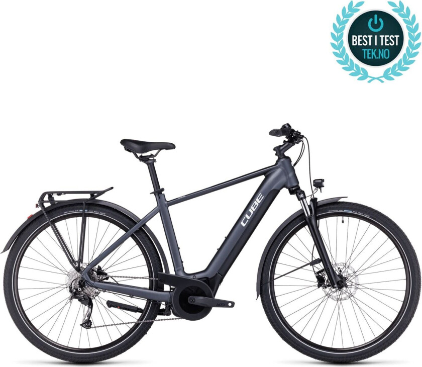 Cube Touring Hybrid ONE mns Perf 75Nm 500Wh 24, elsykkel, herre Grey´N´White