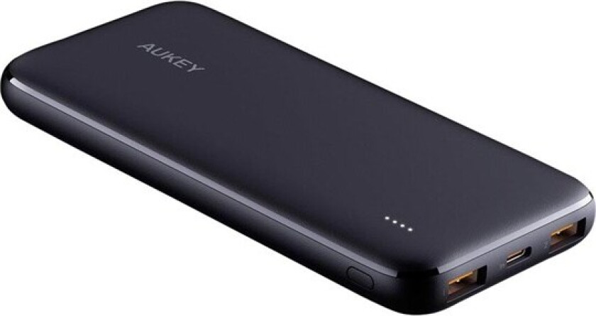 Basix Slim Nødlader - Svart - 10000 mAh