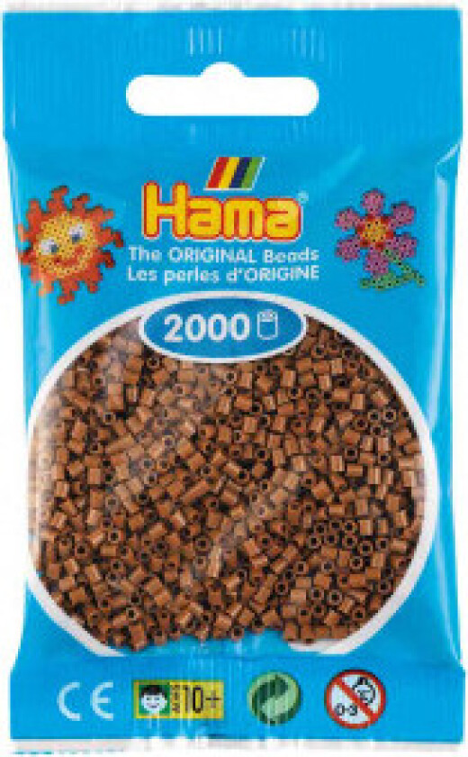 Mini Beads 501-76 Nougat - 2000 stk.