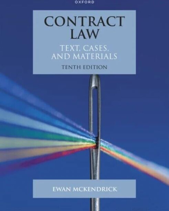 Contract Law av Ewan (Professor of Private Law Profes McKendrick