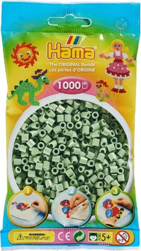 Midi 1000 Perler - Eukalyptus 101