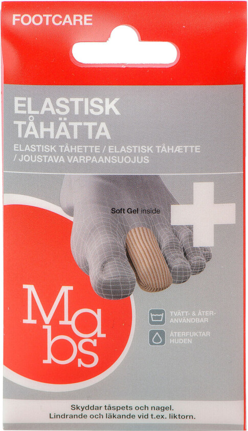 Elastisk tåhette, 1 stk