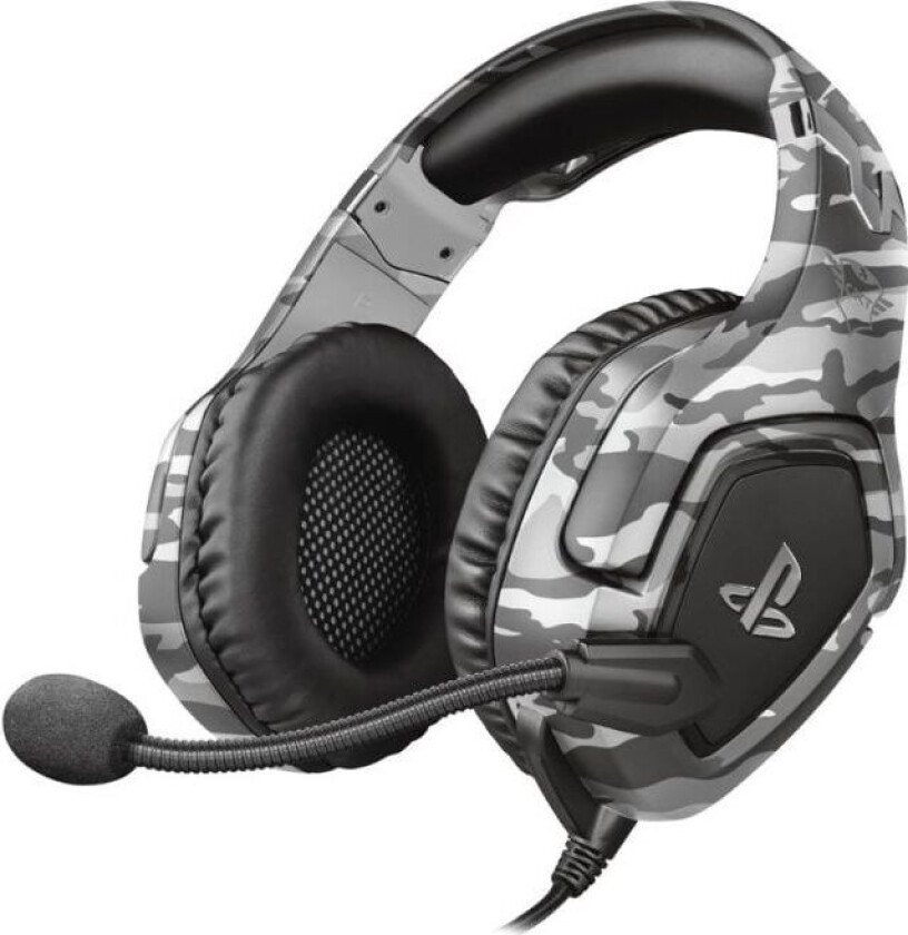 Gxt 488 Forze Ps4/ps5 Gaming Headset Camo Grå