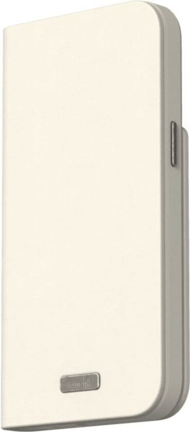 Overture MagSafe - 3-i-1 lærveske for iPhone 15 Pro Max (Eggnog White)