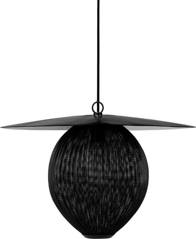 Satellite taklampe medium midnight black (sort)