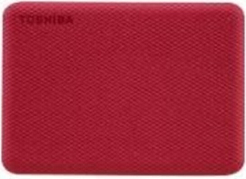 Canvio Advance - Ekstern Harddisk - 2TB - Rød