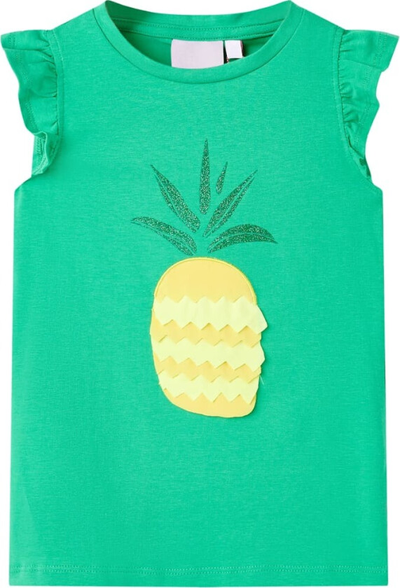 T-skjorte for barn grønn 116