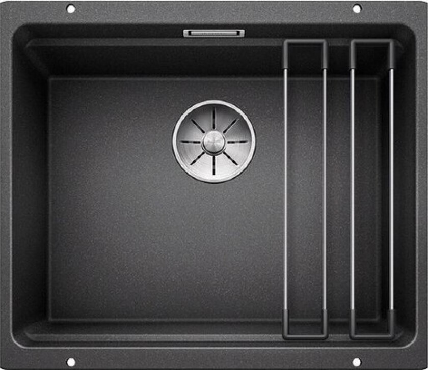 Etagon 500-U UXI kjøkkenvask, 53x46 cm, antrasitt