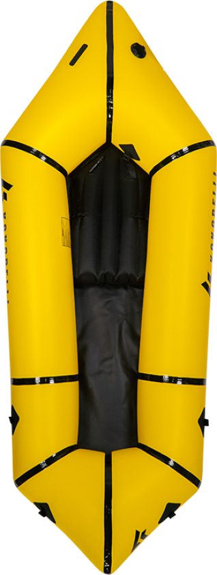 Rogue-Lite Packraft OneSize, Yellow